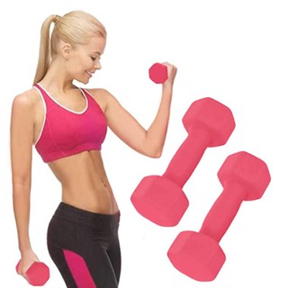 ดัมเบล ดัมเบลยาง ออกกำลังกาย Adjustable Dumbbell 1 ชิ้น