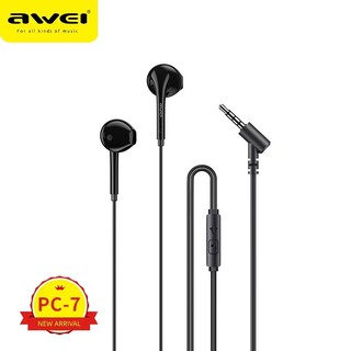 AWEI PC-7 หูฟัง mini STERTO ln- Earphones