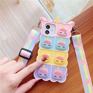 ULTRA PRO เคสโทรศัพท์ซิลิโคนลายการ์ตูนยูนิคอร์นสําหรับ Samsung Galaxy S21 S20 Fe S10 S9 Plus Note 9 10 20
