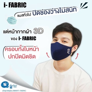 อย่าเพิ่งตัดสินว่าใส่หน้ากากผ้าแล้วหายใจไม่ออก ถ้าคุณยังไม่เจอ i-FABRIC