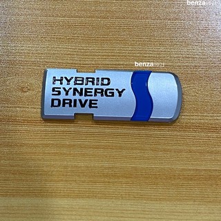 โลโก้* Hybrid งานอลูมิเนียม ขนาด* 3.2 x 8.5 cm ราคาต่อชิ้น