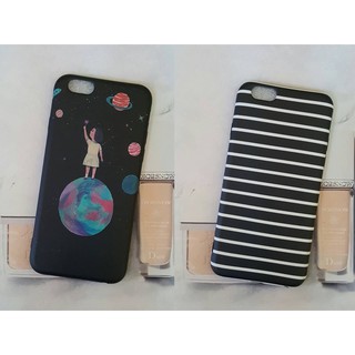 เคสนิ่ม IMD ผิวด้าน งานดี ลายอวกาศ i6/6+/7/7+8/8+/X