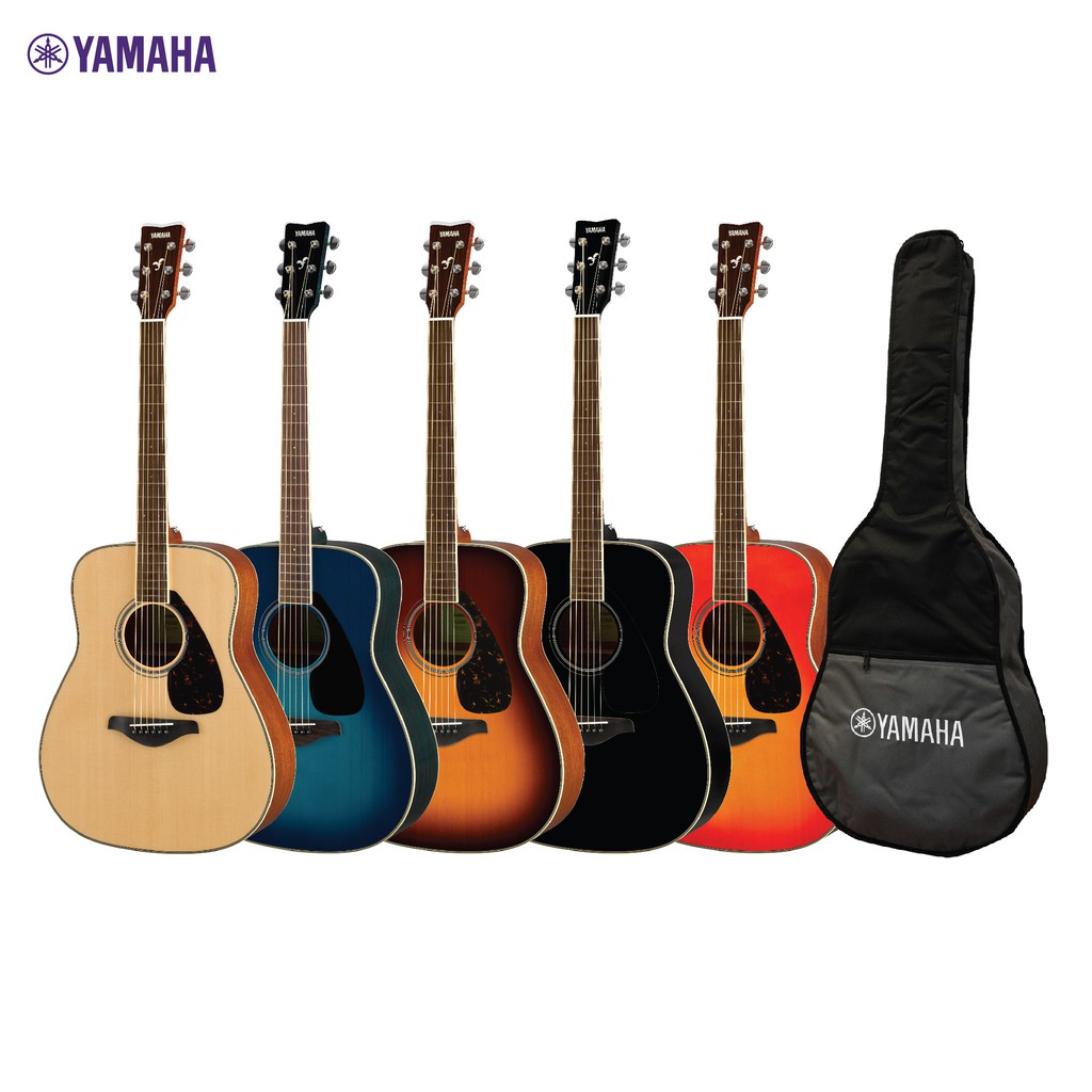 กีต้าร์Yamaha FG820 พร้อมกระเป๋ากีต้าร์รุ่นสแตนดาร์ด ผ่อน 0% 10เดือน