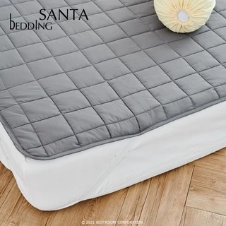 SANTA Bedding ผ้ารองกันเปื้อนที่นอน สีเทา Premium Supersoft Protector
