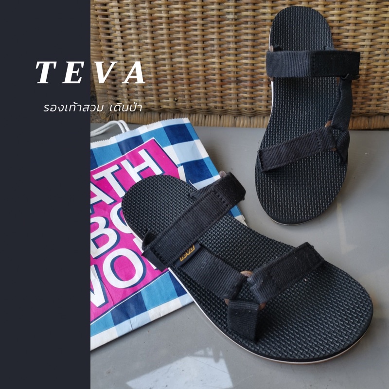 รองเท้า Teva สวม💯 เดินป่า รองเท้าแตะสวม🌱
