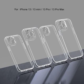 เคสใสนิ่ม iPhone 13 Pro Max/iPhone 13 Pro/iPhone 13/iPhone 13 mini เคสโทรศัพท์ TPU เคสใสนิ่มป้องกันกล้อง แบรนด์  J case