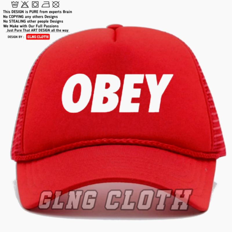 หมวก Mesh Trucker Obey - หมวกเชื่อฟัง