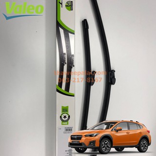 VALEO ใบปัดน้ำฝนหน้าขวาขนาด26"+ซ้ายขนาด16" Subaru XV ปี18-,Honda HR-V Mazda CX-7,CX-9 ตรงรุ่น