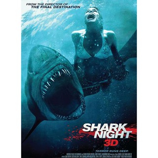 DVD ฉลามดุ Shark Night : 2011 #หนังฝรั่ง (ดูพากย์ไทยได้-ซับไทยได้) - แอคชั่น ระทึกขวัญ