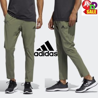 ADIDAS - ใหม่ กางเกงใส่ออกกำลังกาย/ลำลอง เคลือบสารกันน้ำ กระเป๋าซิปข้าง ADIDAS CITY BASE WOVEN PANTS FL1512 FJ5135