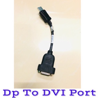 DP พอร์ต DisplayPort TO DVI CABLE 20CM DP TO DVI ADAPTER Converter 20CM displayPort ถึง DVI OUT สำหรับ HP Dell Asus