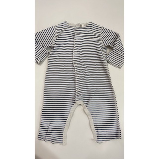 🔥🔥Sale 45🔥🔥จั๊มสูทเด็ก แบรนด์ Petit Bateau ซื้อจากฝรั่งเศส Size 6M ผ้าดีใส่สบาย นุ่มมาก ถอดใส่ง่าย ง่ายต่อการเป