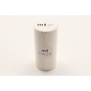 mt CASA 100mm matte white (MTCA1086) / เทปสำหรับติดตกแต่งสิ่งของและผนังแบบม้วน รุ่น CASA 100mm ลาย matte white แบรนด์ mt