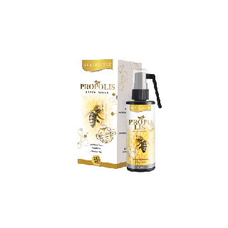 Real Elixir Propolis Fresh Spray สเปรย์พ่นช่องปาก ขนาด 30 ml (มีกล่อง+ก้าน)