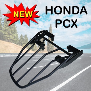 แร็คหลัง pcxทุกรุ่น  pcx150 แร็คท้ายเบาะ pcx160 งานเหล็กหนา ทนทาน