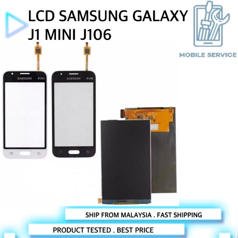 Samsung Galaxy J106 J105 J1Mini จอแสดงผล LCD / หน้าจอสัมผัส Digitizer