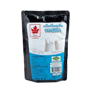 🚚💨พร้อมส่ง!! ใบไม้แดง ผงกลิ่นนมสด 300 กรัม Red Leaf Fresh Milk Powder 300 g