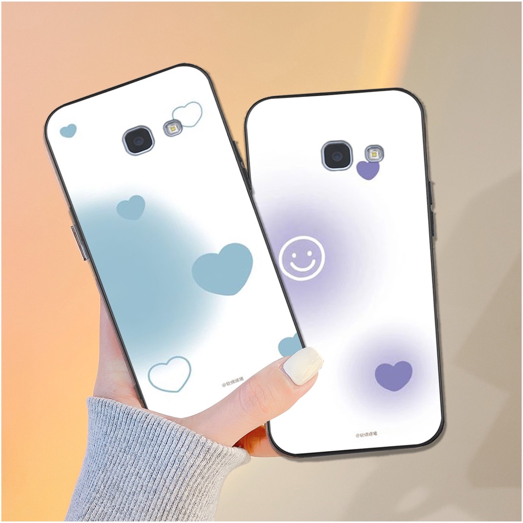 เคสโทรศัพท์ Samsung a3 2017 / a5 2017 / a7 2017 / a7 2016 พร้อมหัวใจสีสันสดใส