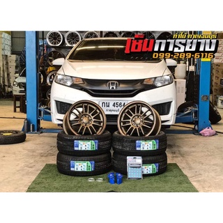 แม็ก​ RE30ขอบ15​ พร้อมยาง​ 195/50R15, 195/55R15