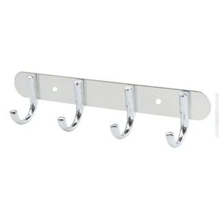 ชั้นวางของ แขวนของ ห้องน้ำขอแขวนผ้า LUZERN BM-14 สีโครมTOWEL RACK WITH 4-HOOK LUZERN BM-14 CHROME