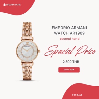 ❤️‍🔥 ส่งฟรี ❤️‍🔥 พร้อมส่ง ❤️‍🔥นาฬิกา Emporio Armani Watch Ar1909