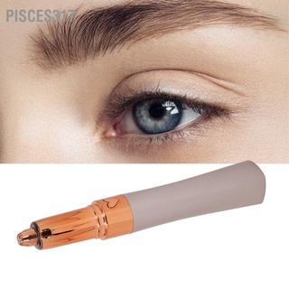 Pisces317 เครื่องกําจัดขนคิ้วไฟฟ้า แบบชาร์จ Usb ไม่เจ็บ สําหรับผู้หญิง