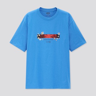 UNIQLO พร้อมส่ง เสื้อยืด แขนสั้น พิมพ์ลาย Billie Eilish BE x TM สําหรับผู้ชาย
