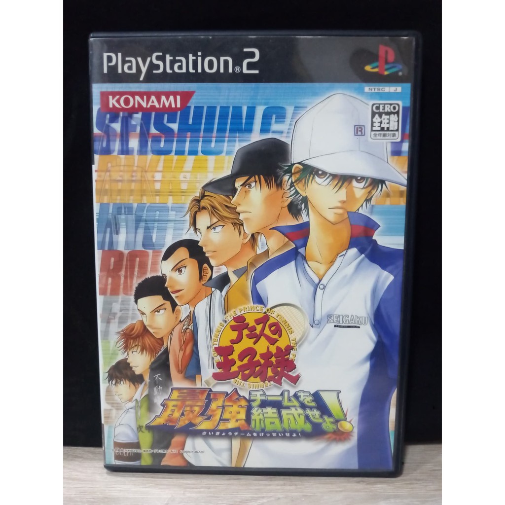 แผ่นแท้ [PS2] The Prince of Tennis: Saikyou Team o Kessei Seyo! (Japan) (SLPM-65680 | 66013) Tennis 