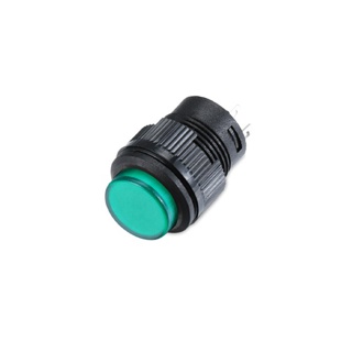 สวิตซ์ ปุ่มกดติดปล่อยดับ/ปุ่มกดติดกดดับ R16-503 Self-locking/Non-locking พร้อมLED/ไม่มี LED Push Button Switch