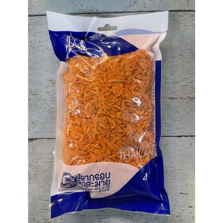 กุ้งฝอยส้ม ใหญ่-dried baby shrimp Large ขนาด 500กรัม