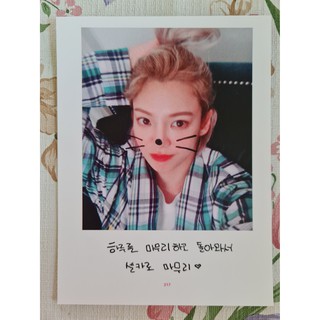 [แท้/แบ่งขาย/4 หน้า 100] หน้าโฟโต้บุ๊ค ฮโยยอน Hyoyeon GirlsGeneration Oh!GG Selfie Book Photo Book