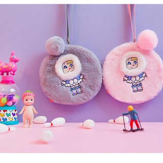 พร้อมส่ง กระเป๋าเอสกิโมขนฟูใส่ของจิปาถะ Bentoy Eskimo Girl