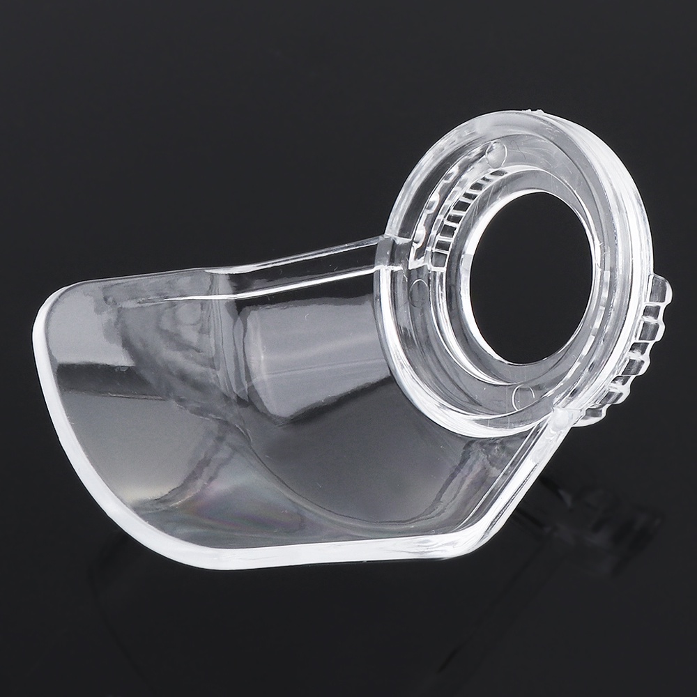 ตัดขนาดเล็กกันฝุ่นหลีกเลี่ยงการกระเด็นฝาครอบป้องกันโปร่งใสสําหรับเครื่องมือเจียรไฟฟ้า / ใบเลื่อยไฟฟ้า