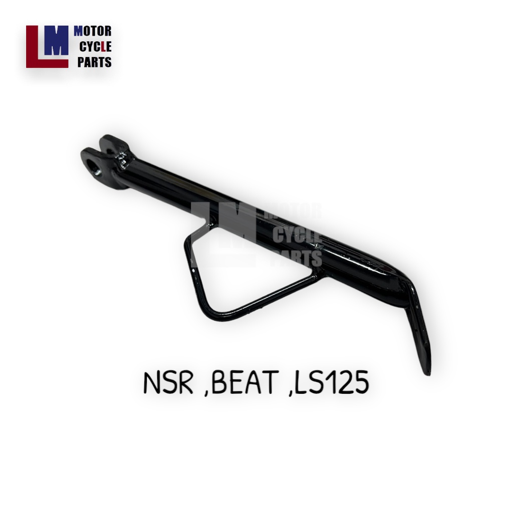 ขาตั้งข้าง HONDA NSR , BEAT , LS 125 , NSR R สีดำ สินค้าเทียบของแท้ - รูปที่ 2
