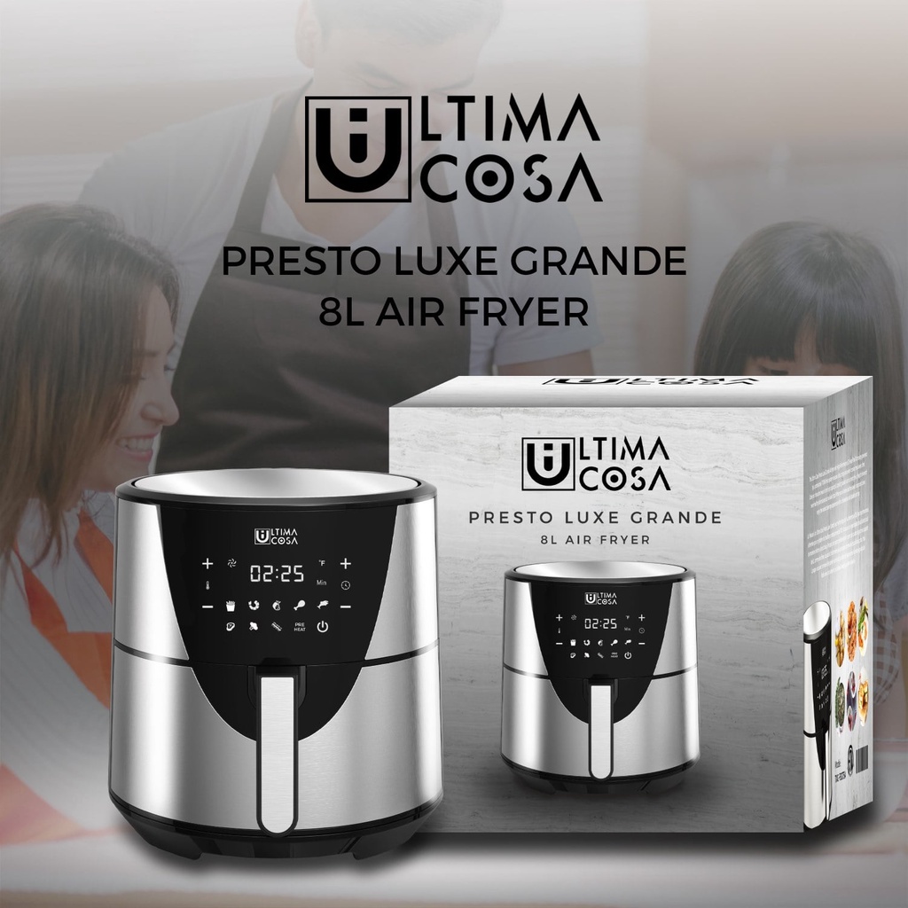 Ultima Cosa - Presto Luxe Grande 8L Air Fryer หม้อทอดไร้น้ำมัน หม้อทอดเพื่อสุขภาพ ขนาด 8 ลิตร