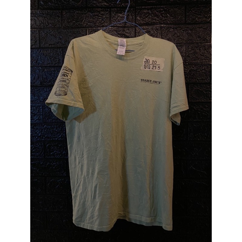 เสื้อ Trader Joes คอฟิต
