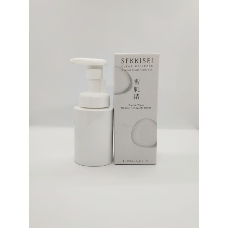 KOSÉ SEKKISEI Clear Wellness Gentle Wash 160 ml. วิปโฟมทำความสะอาดผิวหน้า