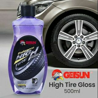 Getsun Endurance High Gloss Tire เจลเคลือบยาง (ขนาดใหญ่ 500 ml.)