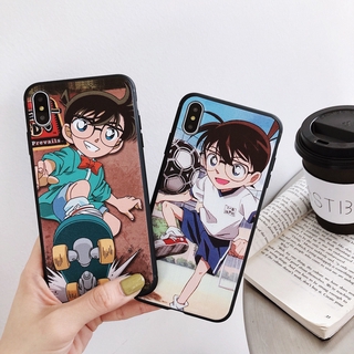 Compatible For Xiaomi Redmi Note 12 11 Pro 5G 11S 10 5G 10 Pro 10S 9S 8T 9 8 7 6 5 Pro 5A Prime Anime Detective Conan Soft TPU Case Back Cover