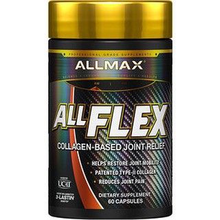 ALLMAX Nutrition, AllFlex, Collagen-Based Joint Relief, UC-II Collagen + Curcumin, 60 Capsules