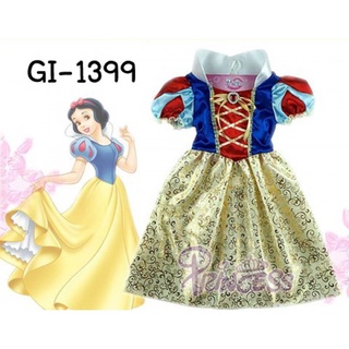 ชุดเด็ก เจ้าหญิงสโนว์ไวท์ คอปก งานดี สวยมากๆ Snowwhite cosplay GI1399