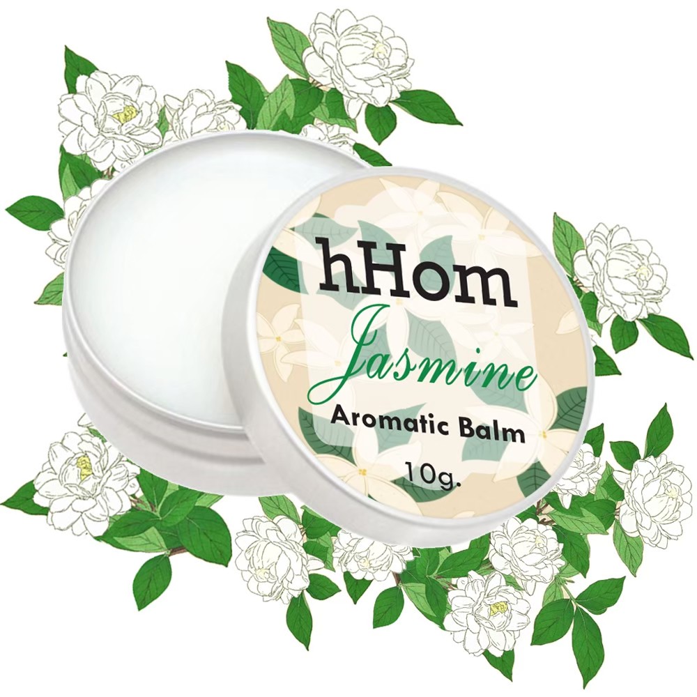น้ำหอมแห้ง กลิ่น ดอก มะลิ ขนาด 10 กรัม Aromatic Balm - Jasmine