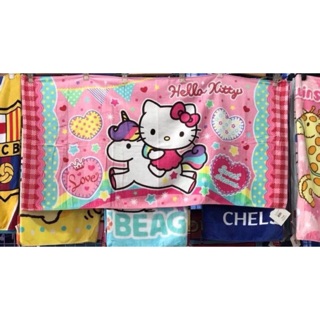 ◡̈  ผ้าขนหนู hello kitty x unicorn ลิขสิทธิ์แท้ .*