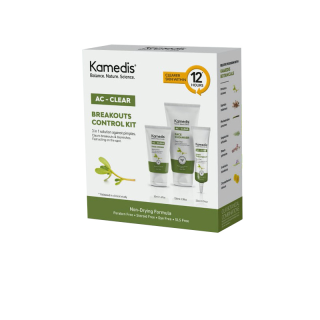 ผลิตภัณฑ์เซ็ทดูแลผิวมัน เป็นสิวง่าย Kamedis AC-Clear Breakouts Control Kit [โค้ดทักแชท]