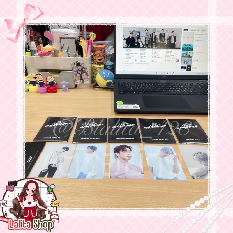 🔥พร้อมส่ง🔥GOT7 Keep spinning trading card set ของต้องมี เทรดดิ้งการ์ด