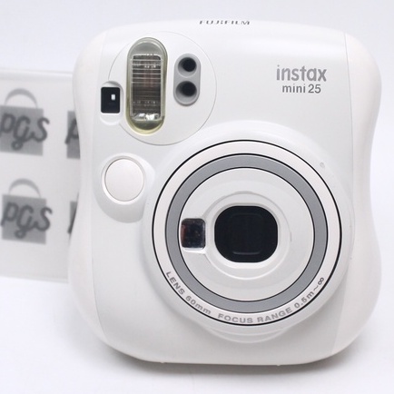 กล้องโพลารอยด์ Fuji Instax Mini 25 สีขาว มือสอง 6522