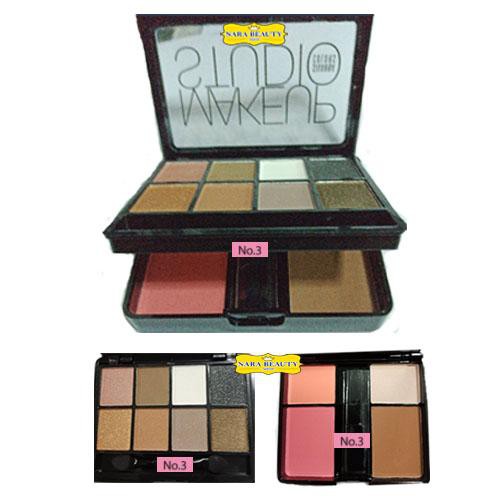 ﻿Sivanna Colors Beauty Staple Palette HF 554 ซิวันนา พาเลทแต่งหน้า อายแชโดว์ บลัชออน ไฮไลท์ เฉดดิ้ง 