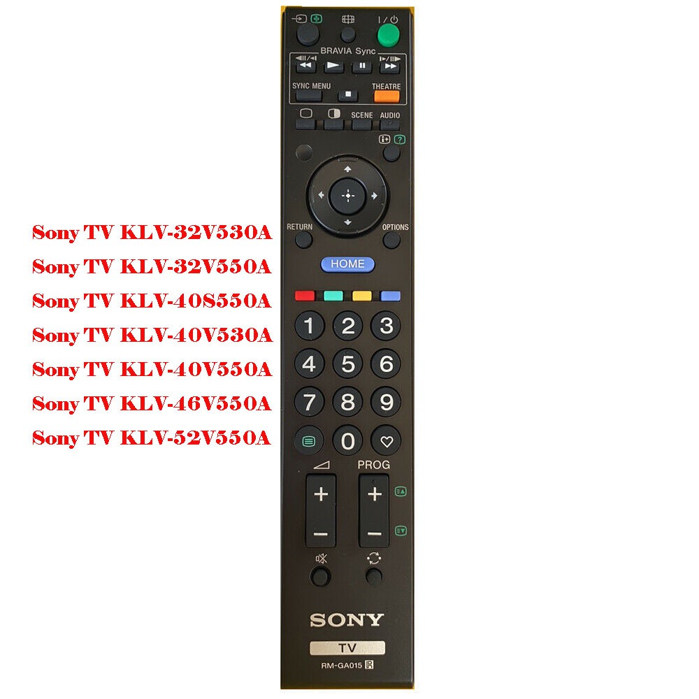 ใหม่ RM-GA015 สําหรับ Sony LCD LED TV รีโมทคอนโทรล KLV-32V530A KLV-32V550A Sony TV KLV-40S550A Sony 