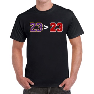 [S-5XL]เสื้อยืดคอกลม พิมพ์ลายกราฟฟิค Labron Basketball แฟชั่นฤดูร้อน สําหรับผู้ชาย