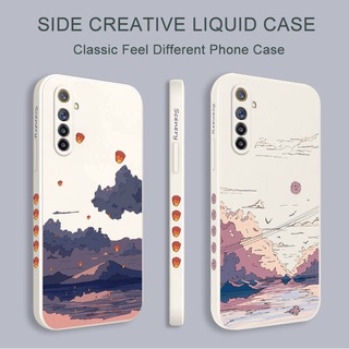 เคสโทรศัพท์มือถือ ลายการ์ตูนอนิเมะ Scenery ของแท้ สําหรับ Realme 7 7i Pro 4G 6